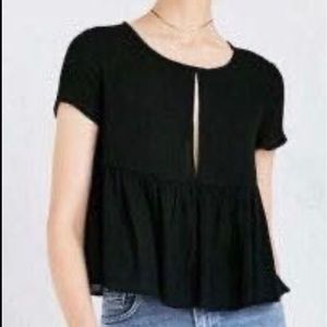 🌟Kimchi Blue Babydoll Crop Top!!